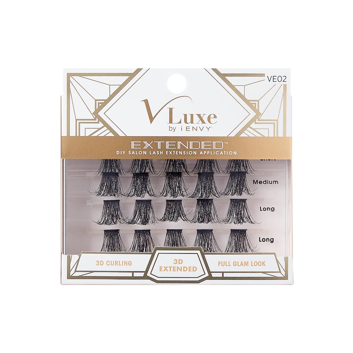 i-ENVY V LUXE CLUSTERS Lashes (VE02)