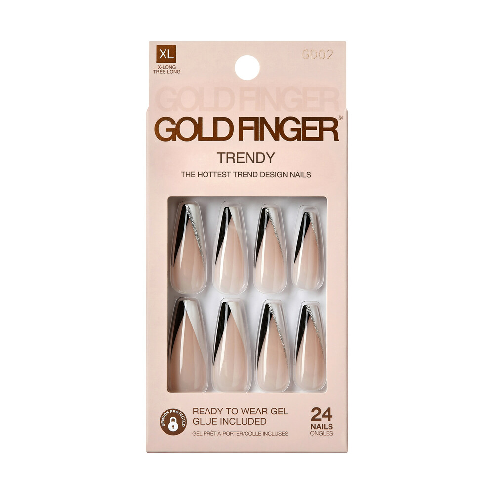 Gold Finger Trendy Nails (GD02