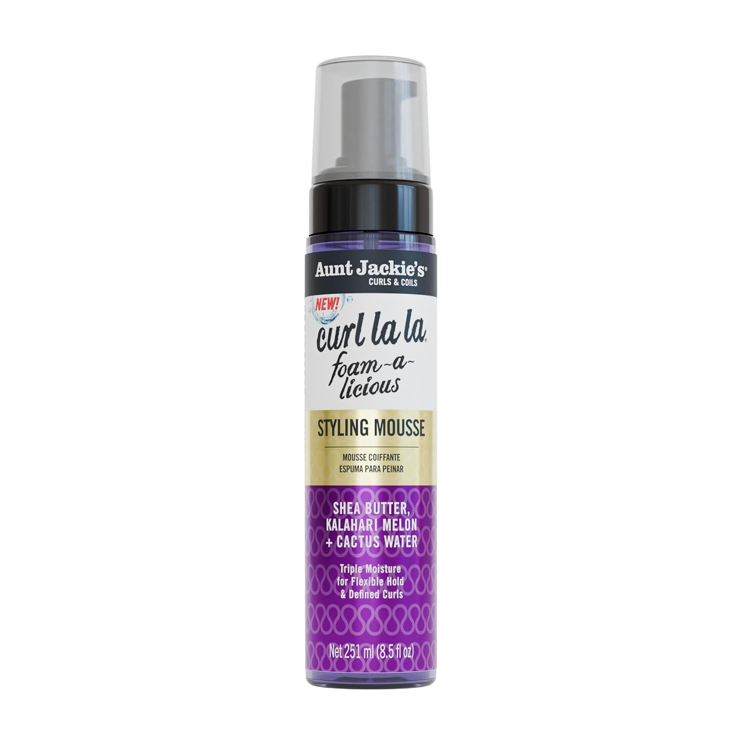 Aunt Jackie's Curl LaLa Styling Mousse 8.5oz