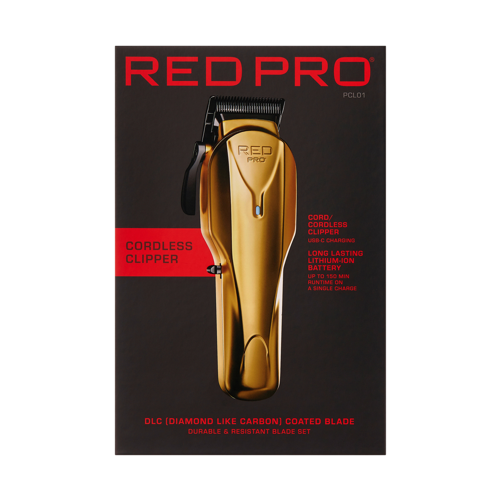 RedPro Cordless clipper Gold