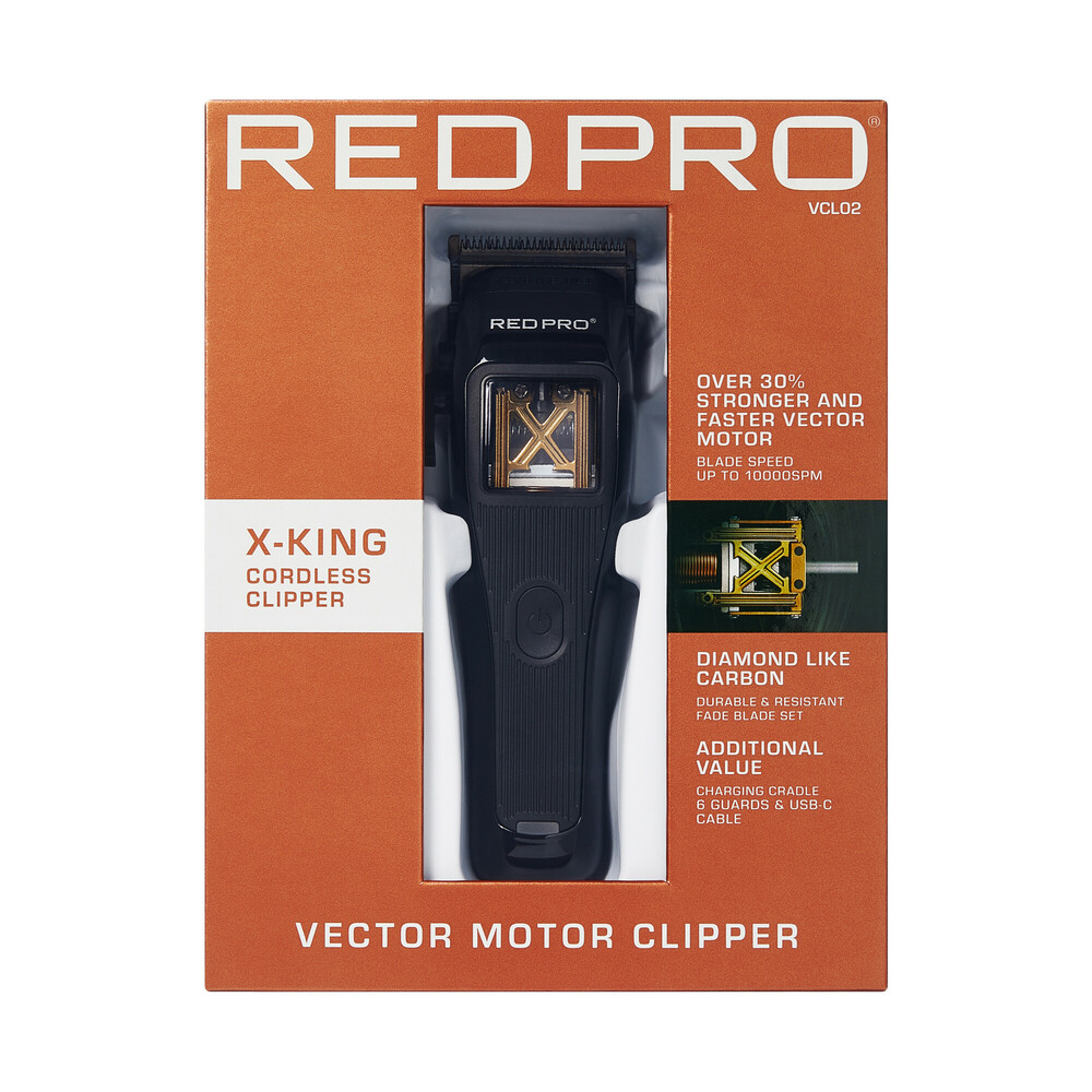 RedPro X-King Cordless clipper Black