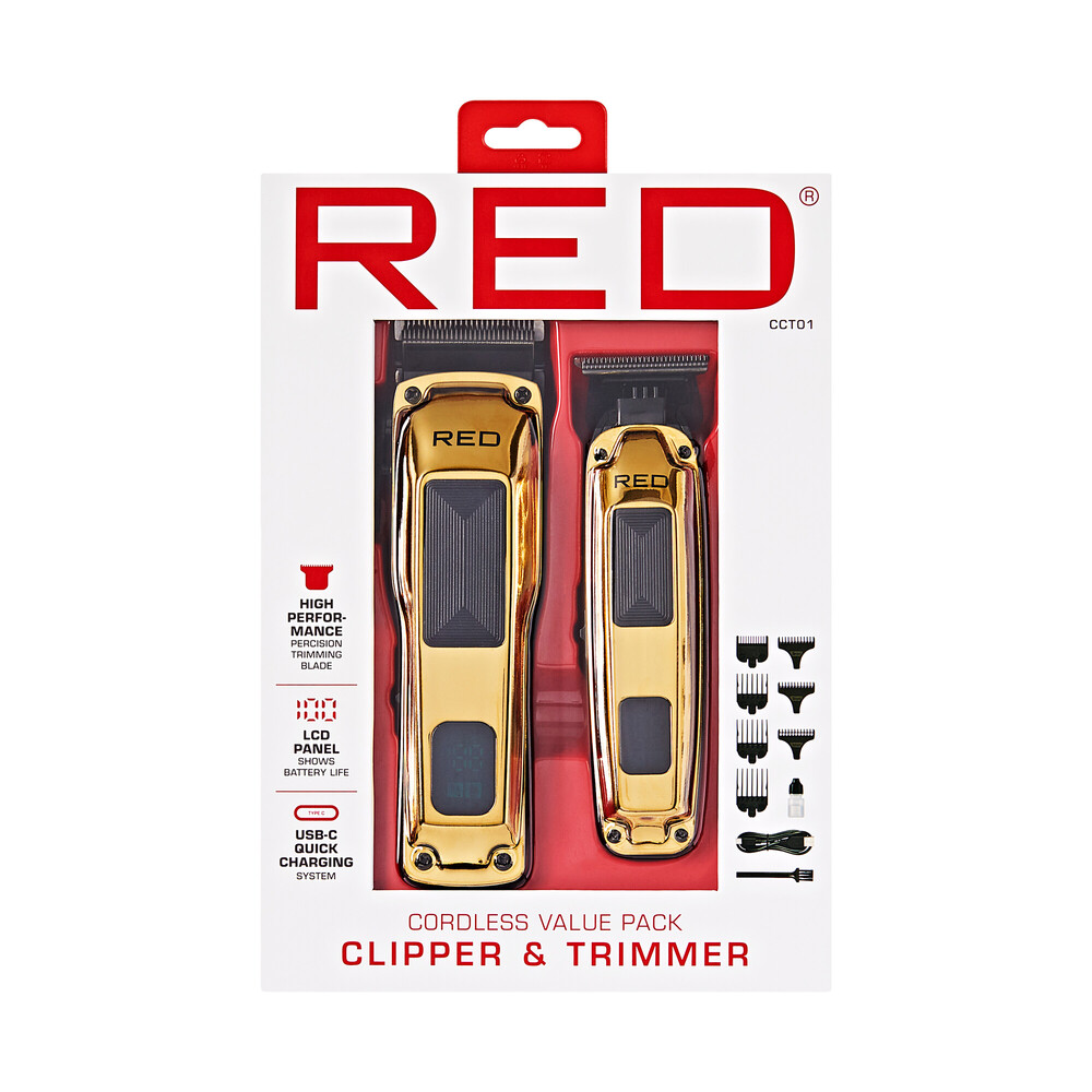 RedPro Clipper & Trimmer Set Gold