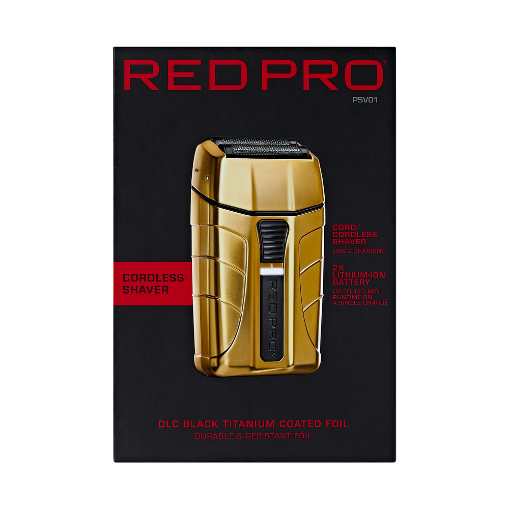 RedPro Cordless Shaver Gold