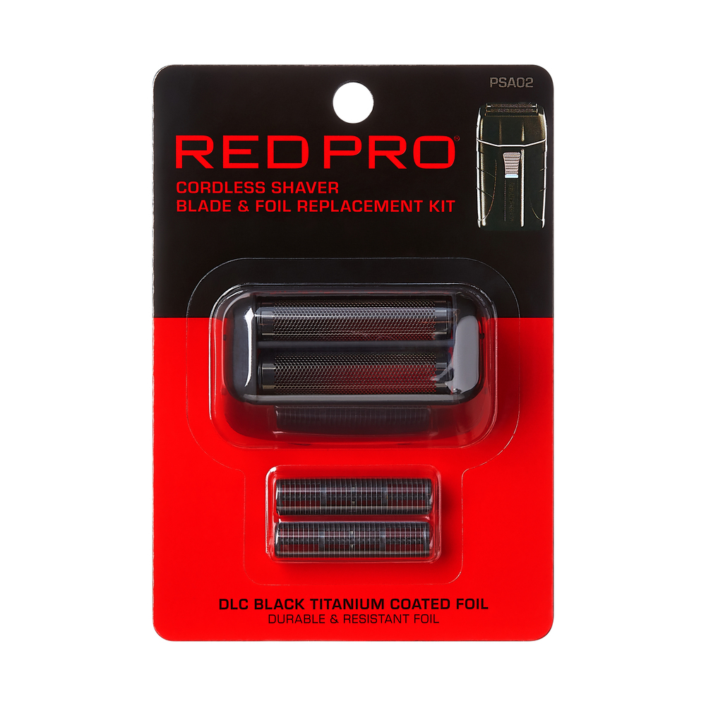 RedPro Cordless Shaver Replacement Kit Black