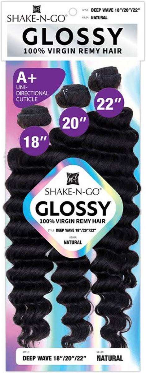 Glossy 100% unproccessed Human Hair-3PK