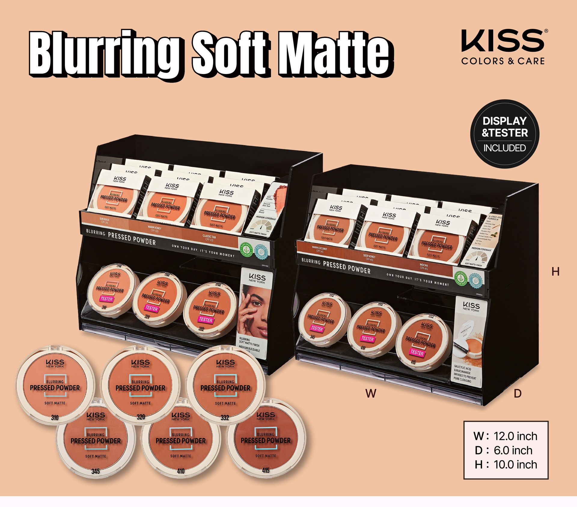 Kiss Soft Matte Pressed Powder