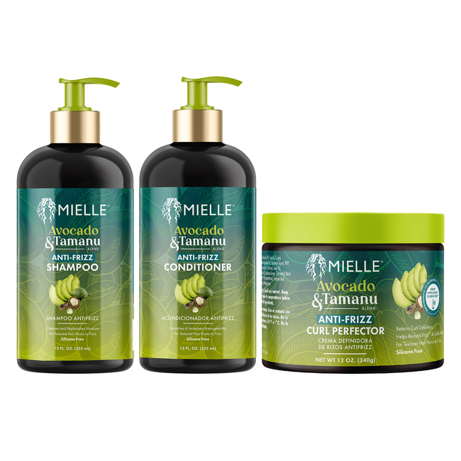 Mielle Avocado & Tamanu Anti-Frizz Products
