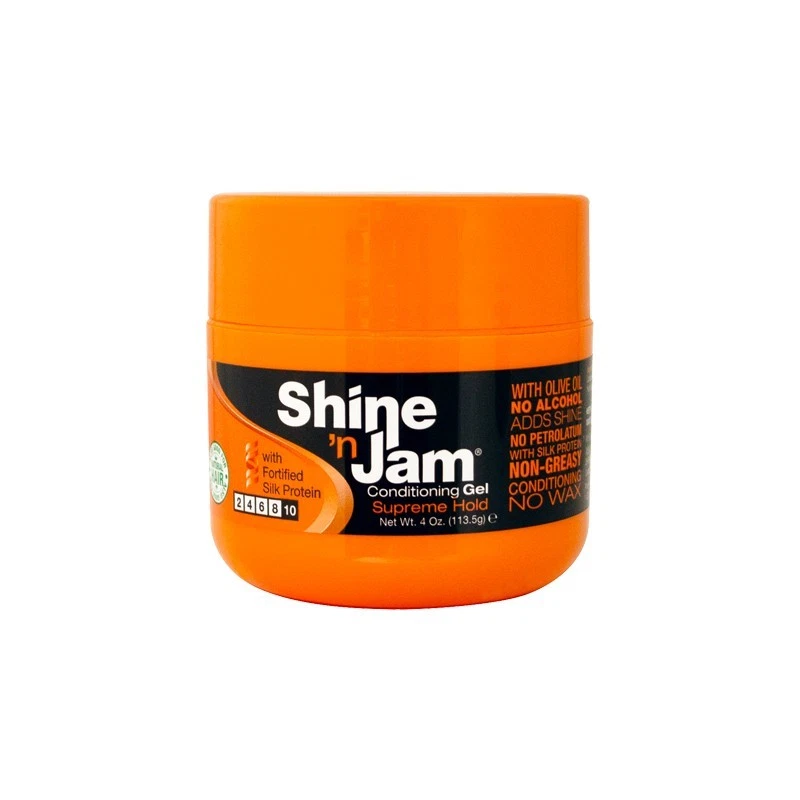 Ampro Shine 'n Jam Conditioning Gel Supreme Hold 4oz