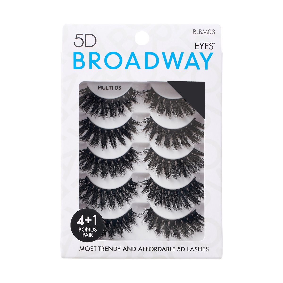 Ivy Kiss  Bradway Lashes 5 Pair Multipack (03)
