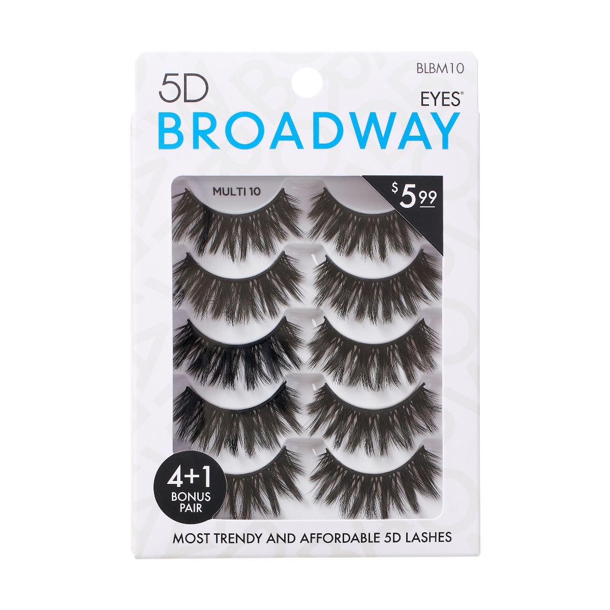 Ivy Kiss  Bradway Lashes 5 Pair Multipack (10)