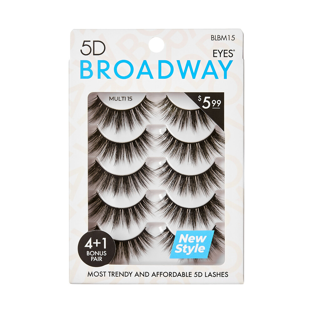 Ivy Kiss  Bradway Lashes 5 Pair Multipack (15)