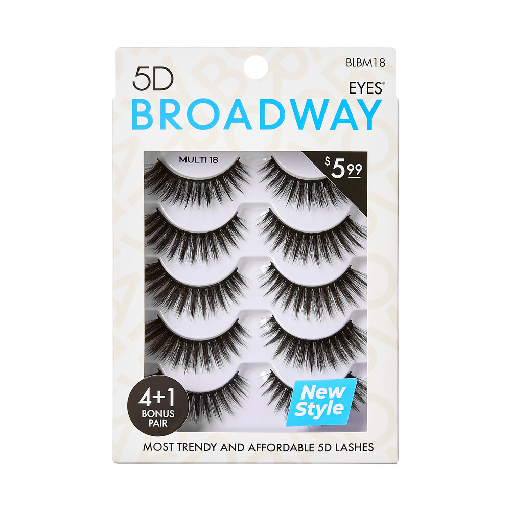 Ivy Kiss  Bradway Lashes 5 Pair Multipack (18)