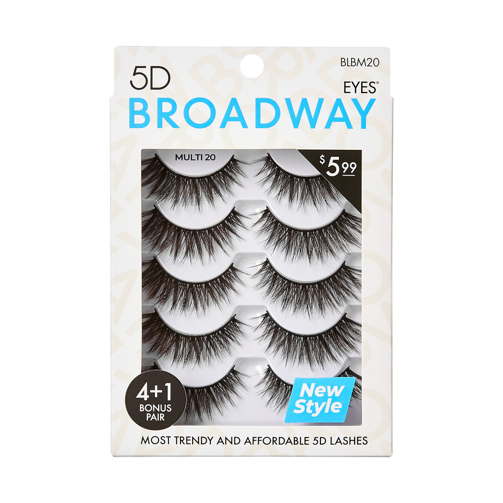 Ivy Kiss  Bradway Lashes 5 Pair Multipack (20)