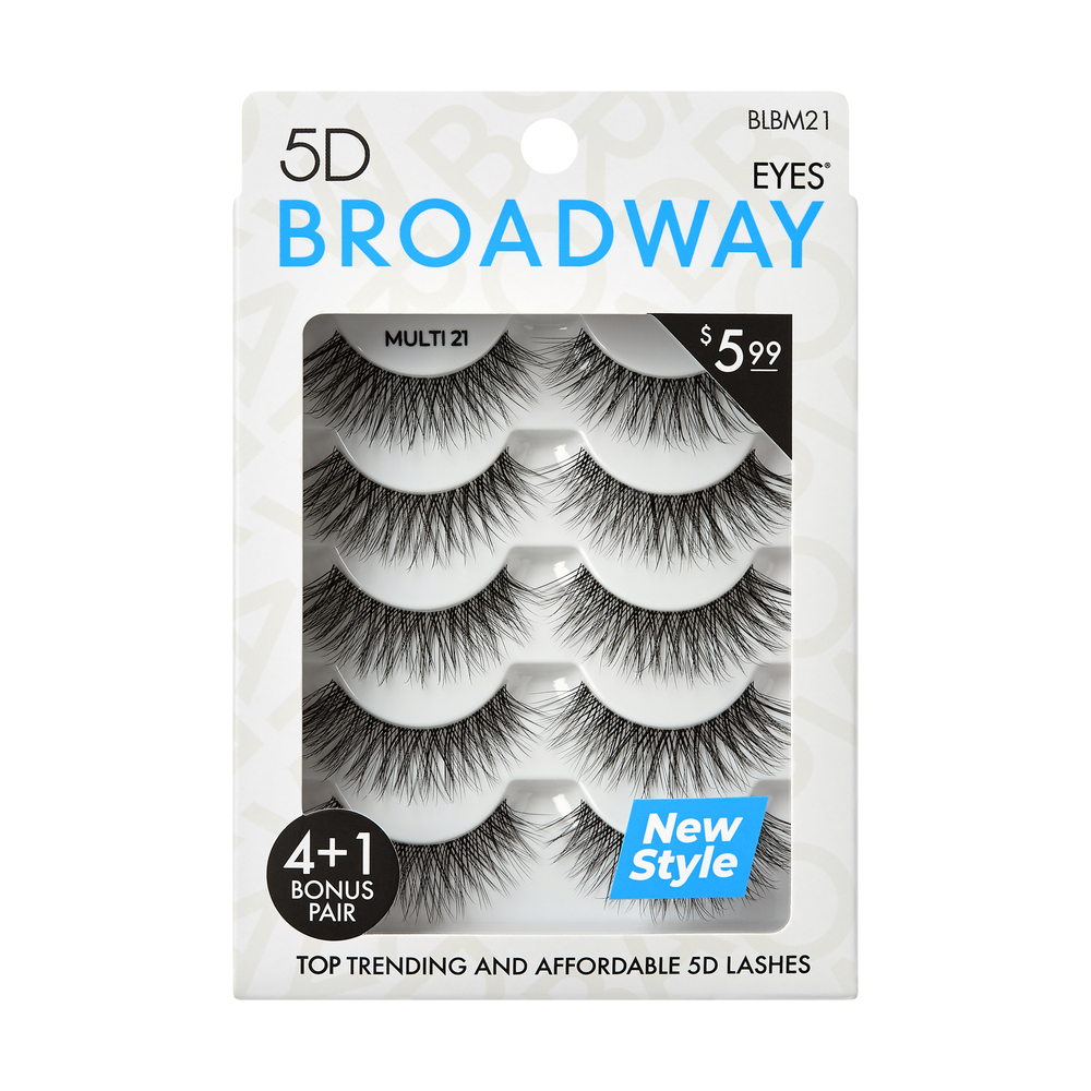 Ivy Kiss  Bradway Lashes 5 Pair Multipack (21)