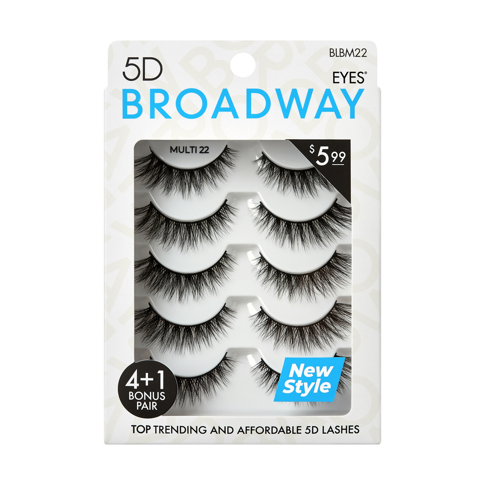 Ivy Kiss  Bradway Lashes 5 Pair Multipack (22)