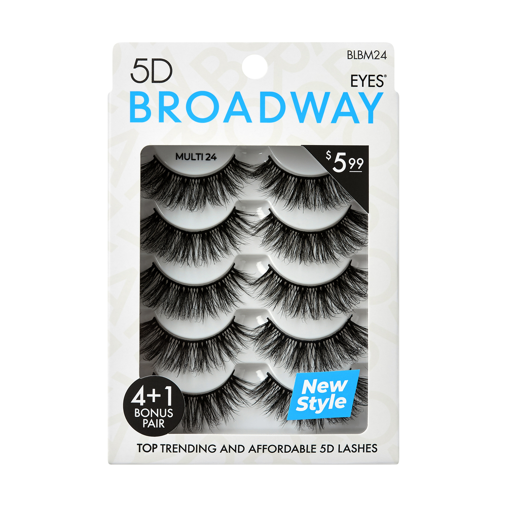 Ivy Kiss  Bradway Lashes 5 Pair Multipack (24)