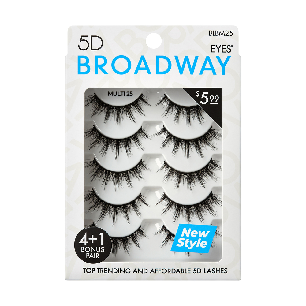 Ivy Kiss  Bradway Lashes 5 Pair Multipack (25)