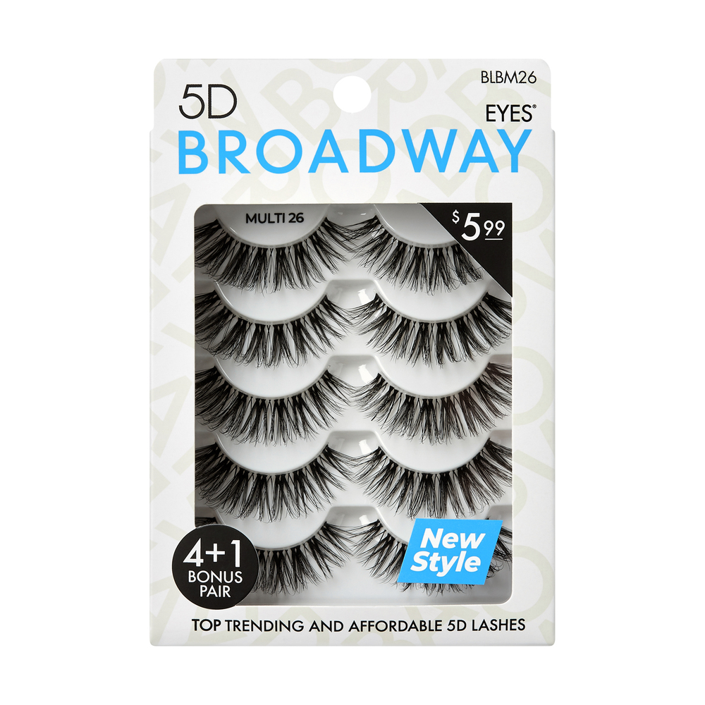 Ivy Kiss  Bradway Lashes 5 Pair Multipack (26)