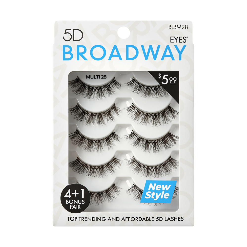 Ivy Kiss  Bradway Lashes 5 Pair Multipack (28)
