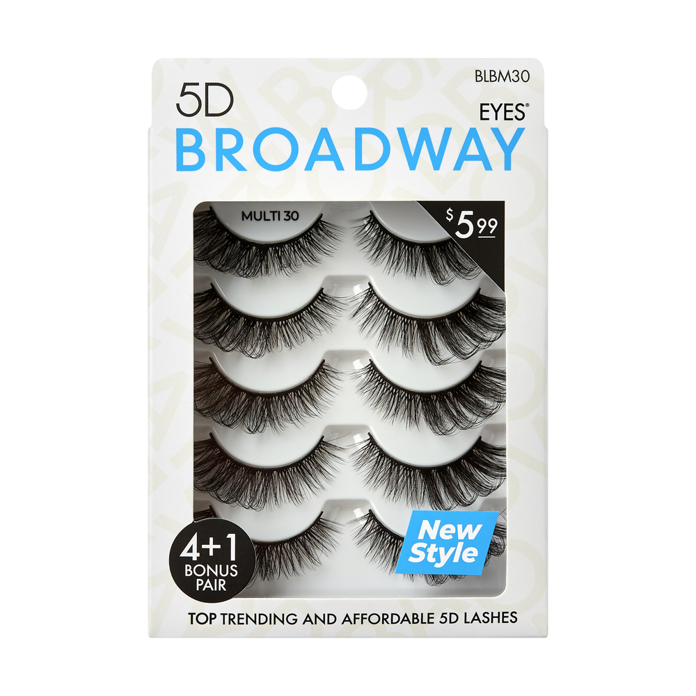 Ivy Kiss  Bradway Lashes 5 Pair Multipack (30)