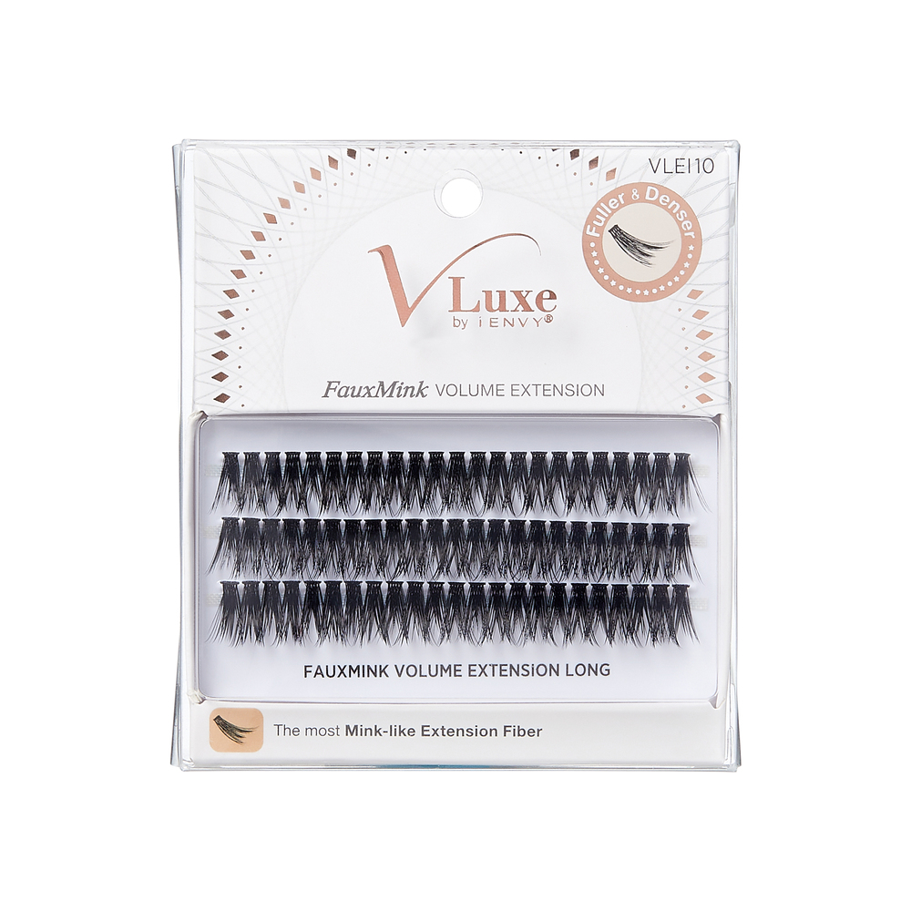 IVY V-LUXE 10 Fauxmink Volume Extension Cluster Long