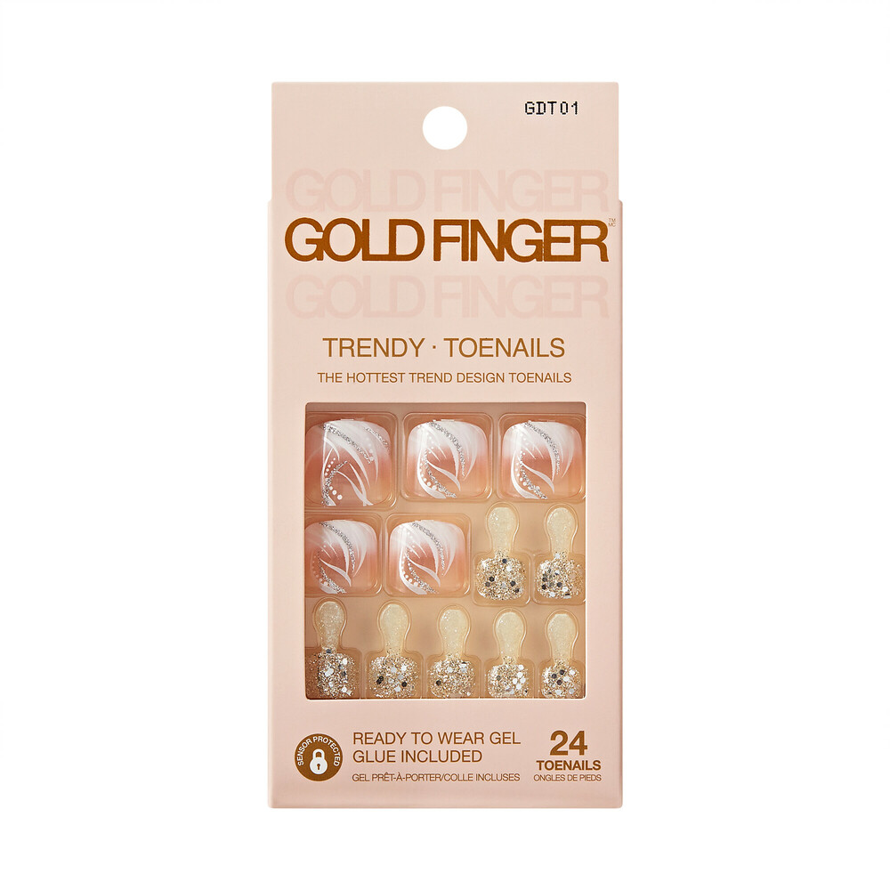 Kiss GF Designer Toe Nails