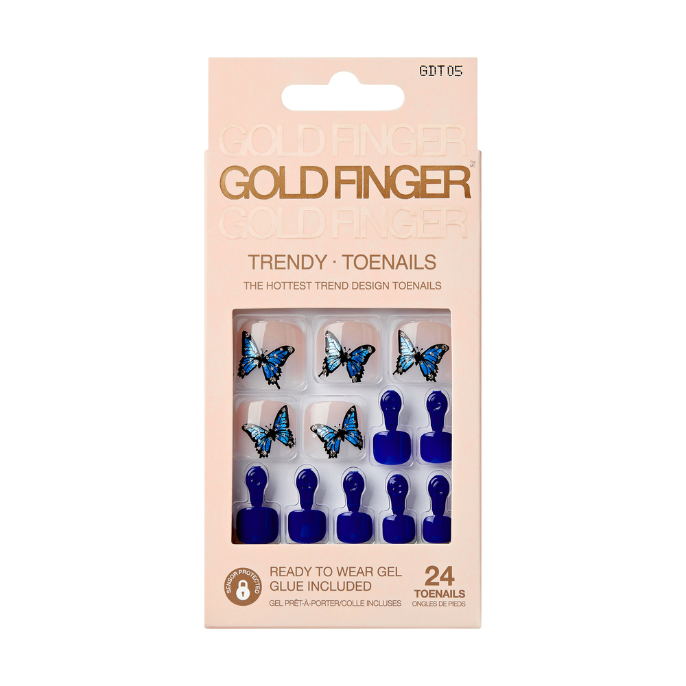 Kiss GF Designer Toe Nails