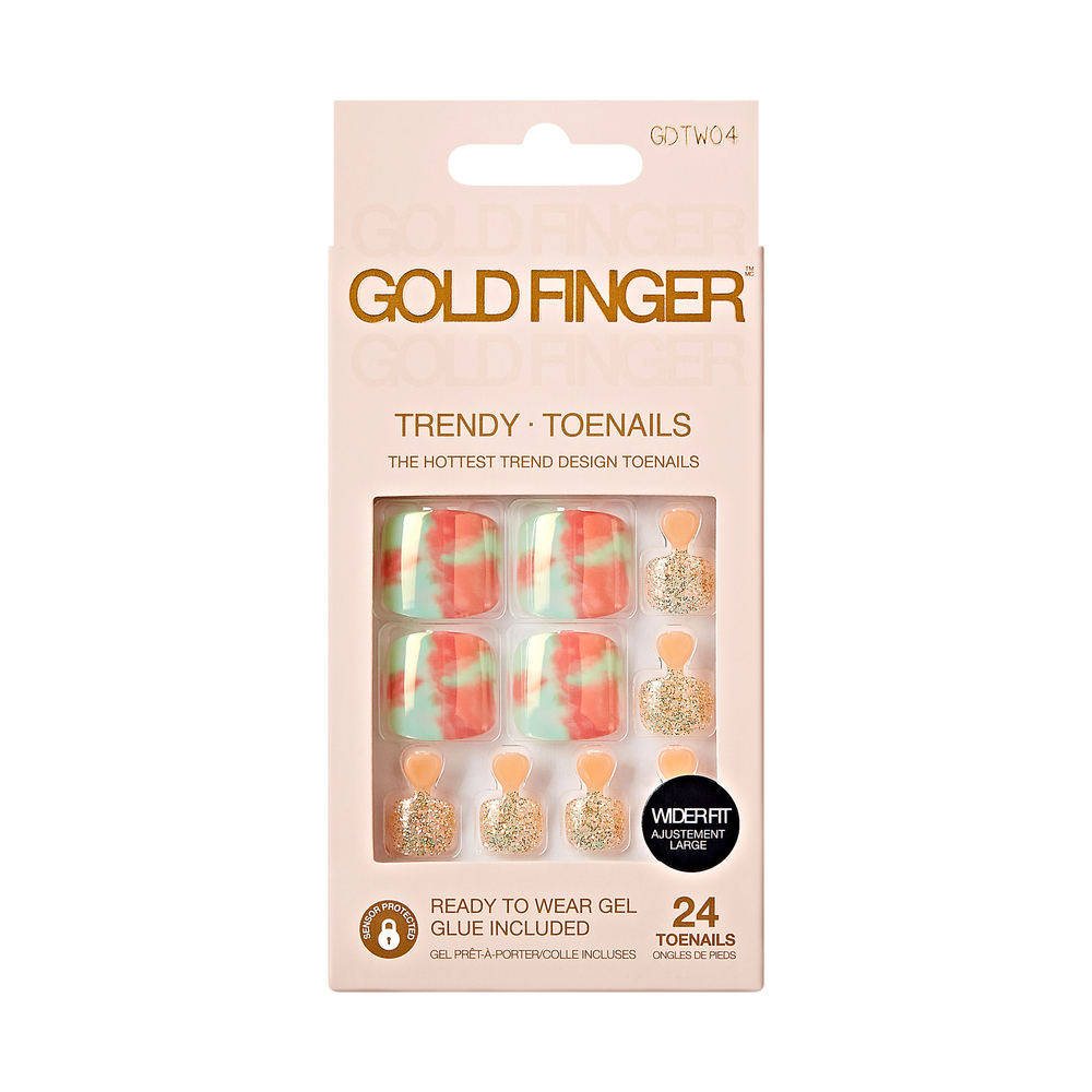 Kiss GF Designer Toe Nails