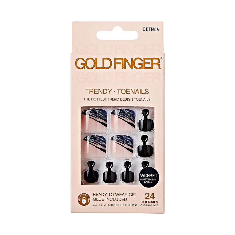 Kiss GF Designer Toe Nails