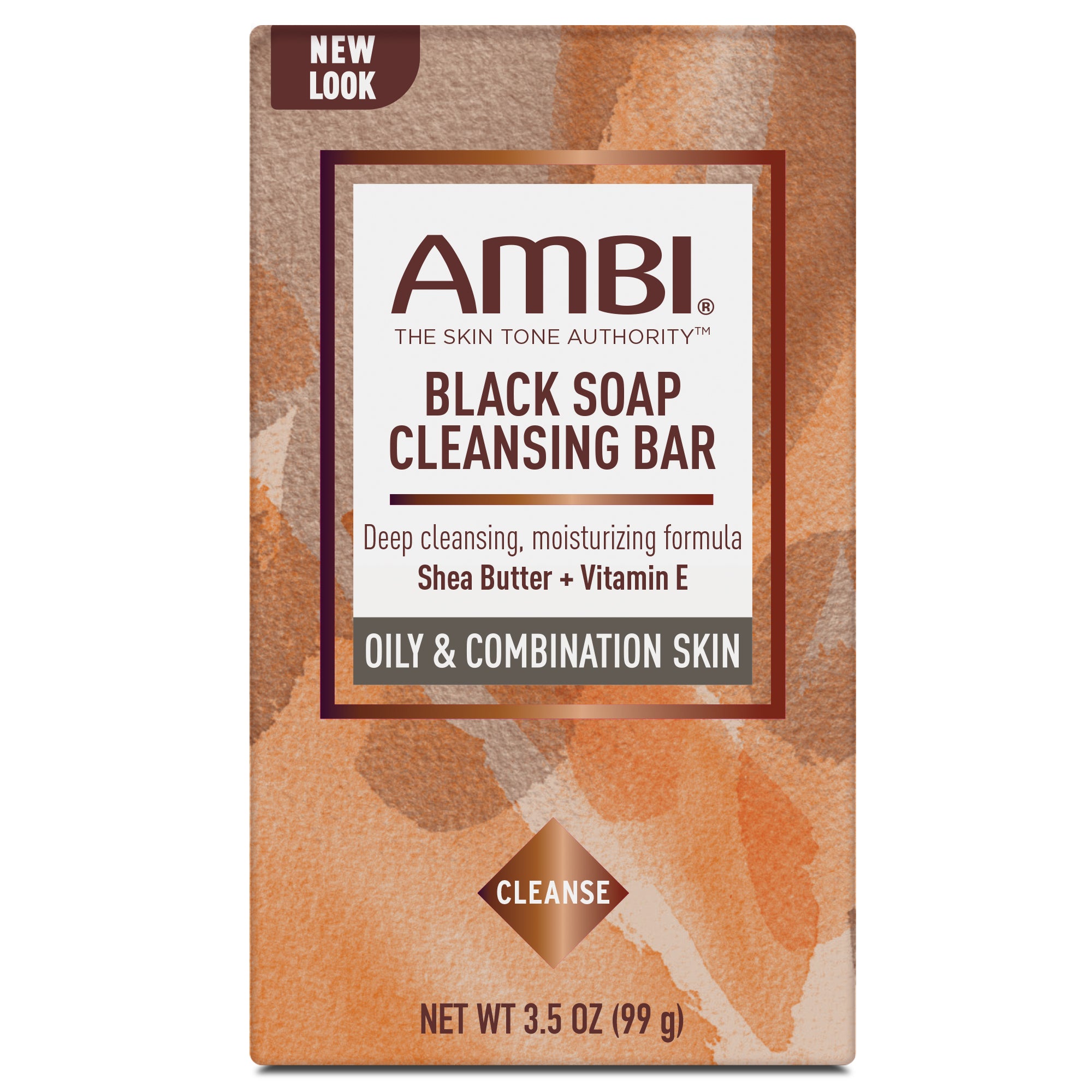 Ambi Black Soap Cleansing Bar with Shea Butter 3.5oz