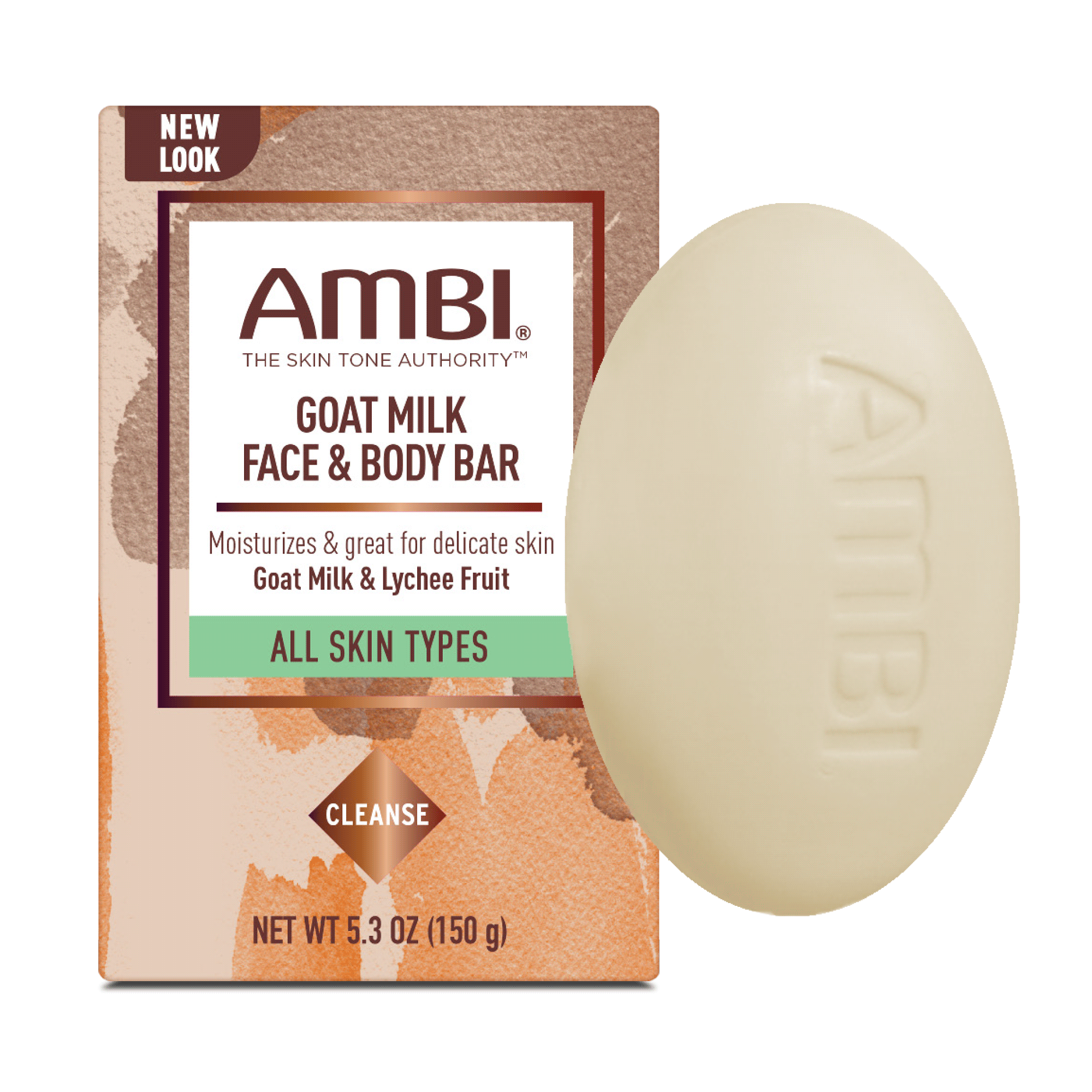 Ambi Goat Milk Face & Body Bar 5.3oz