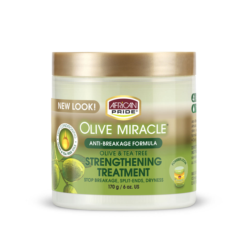 African Pride Olive Miracle Anti-Breakage Formula Creme 6oz