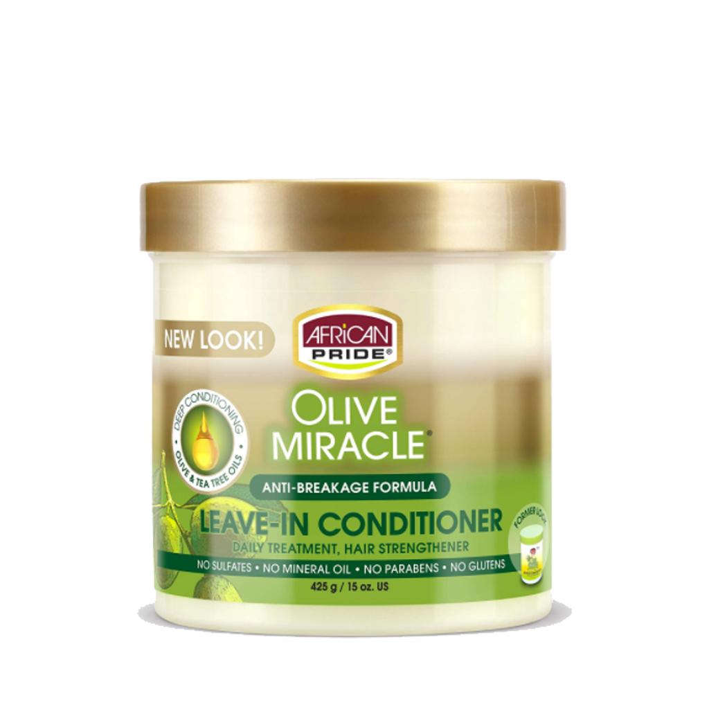 African Pride Olive Miracle Leave-In Conditioner 15oz