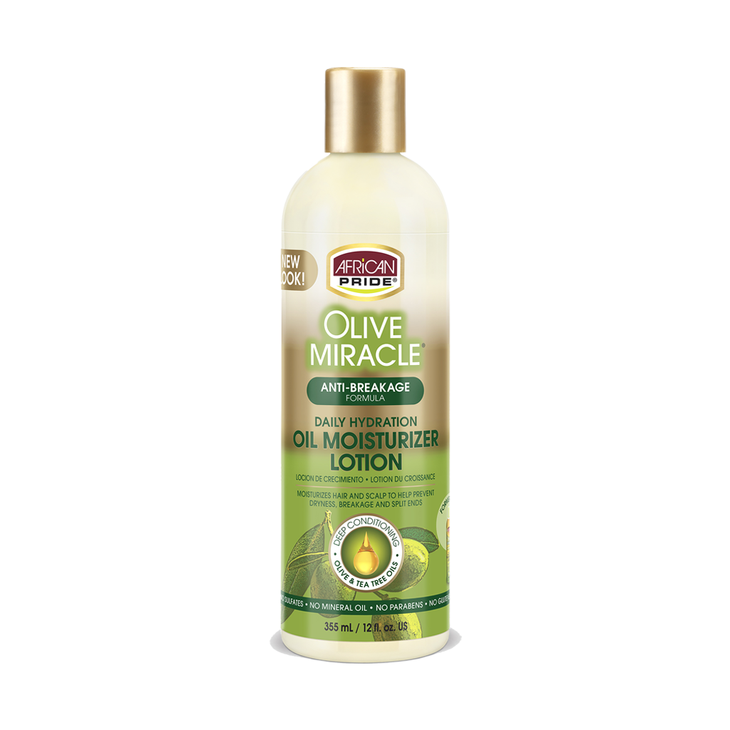 African Pride Olive Miracle Moisturizer Lotion 12oz