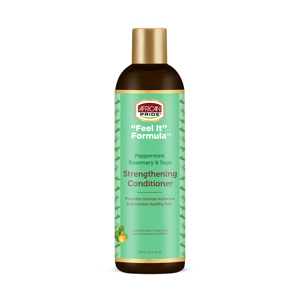 African Pride Peppermint & Rosemary Strengthening Conditioner 12oz