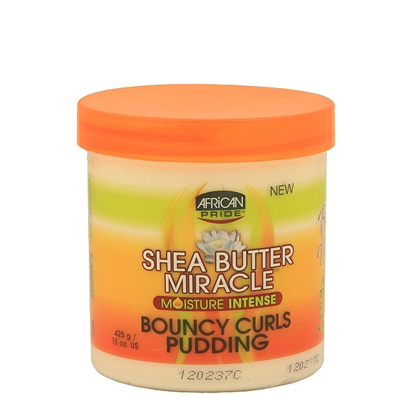 African Pride Shea Butter Miracle Bouncy Curls Pudding 15oz