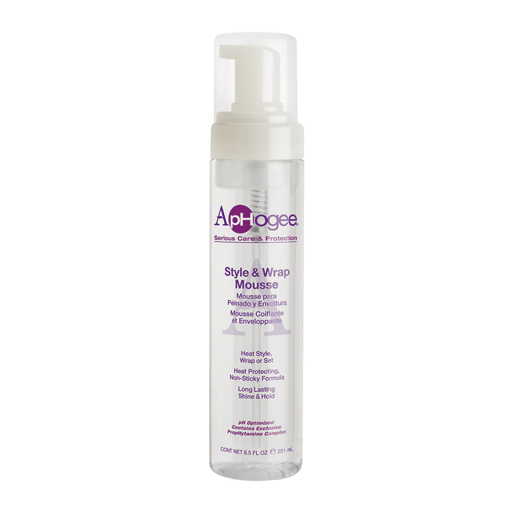 ApHogee Style & Wrap Mousse 8.5oz