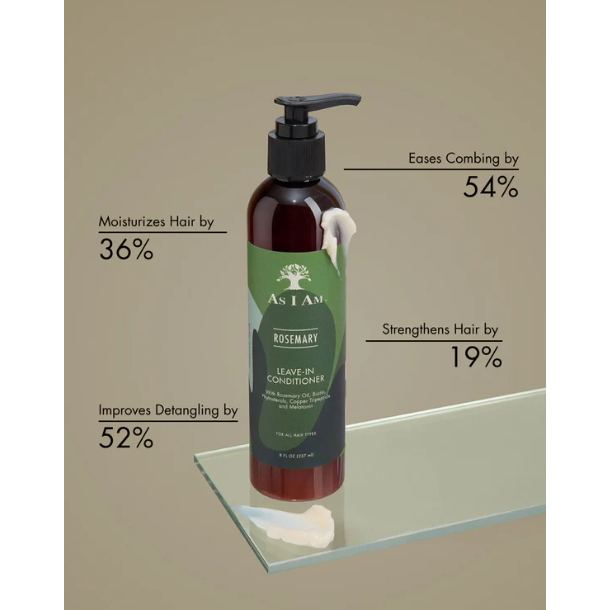 As I Am Rosemary Leave-In Conditioner 8oz