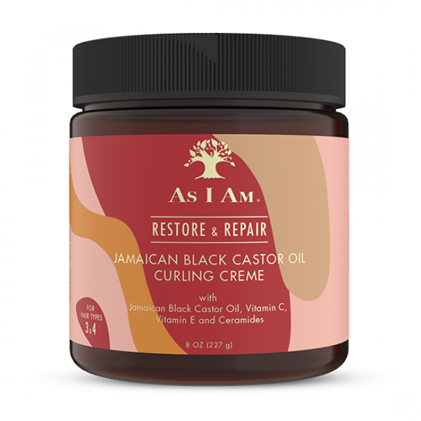 As I Am Jamaican Black Castor Oil Curling Creme 8oz