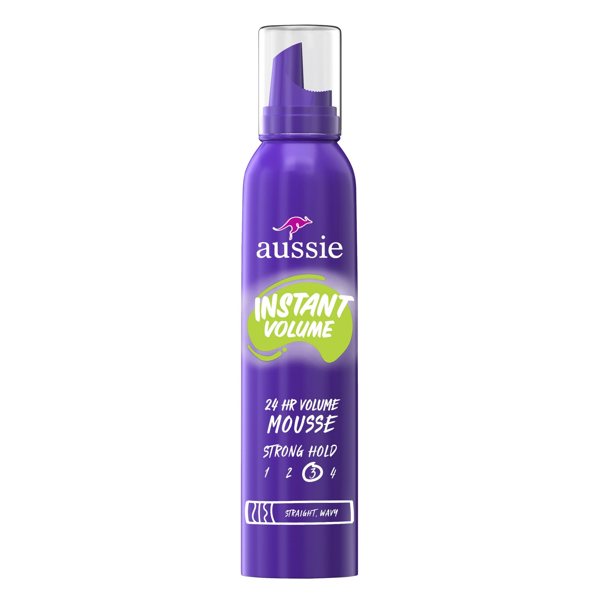 Aussie Instant Volume Mousse Strong Hold 6oz