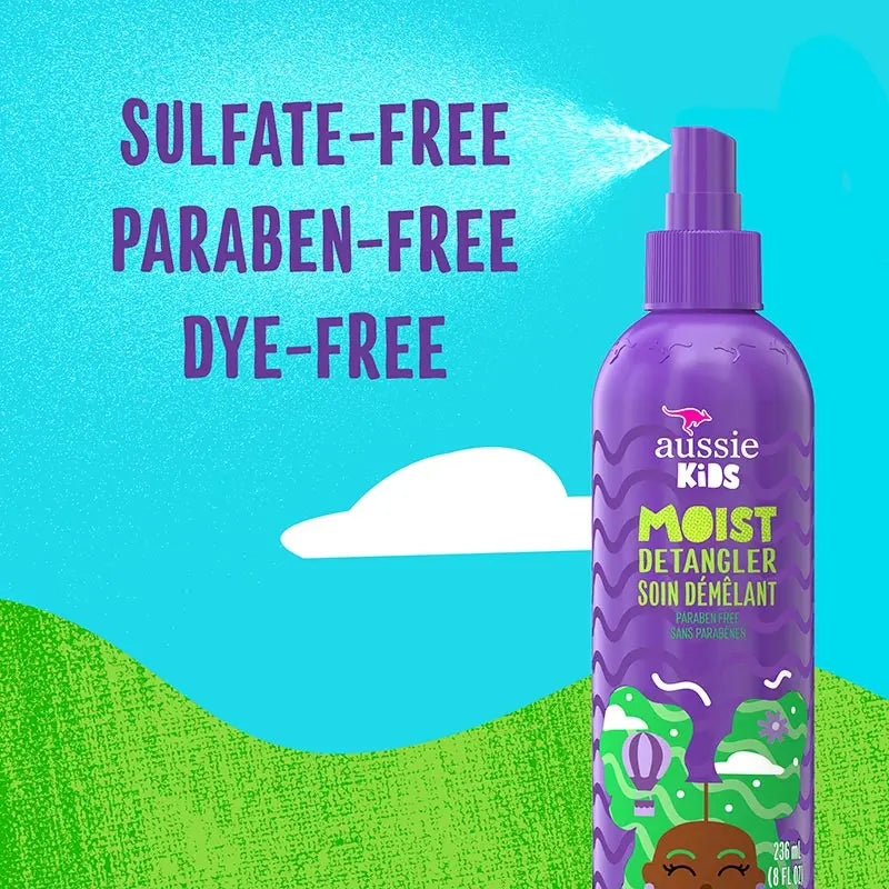 Aussie Kids Moist Detangler 8oz