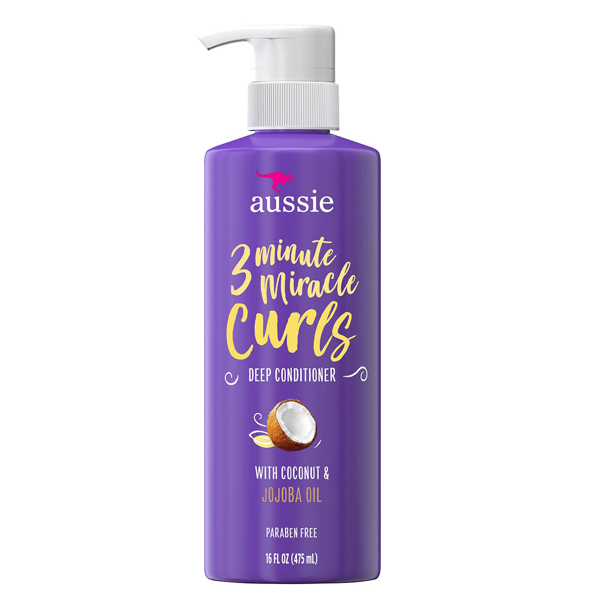 Aussie Miracle Curls 3 Minute Deep Conditioner 16oz