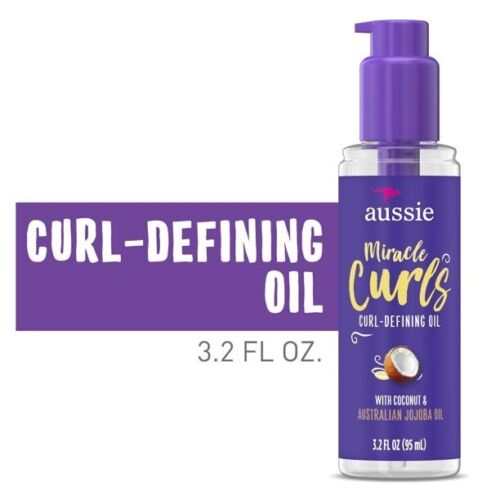 Aussie Miracle Curls Curl Defining Oil 3.2oz