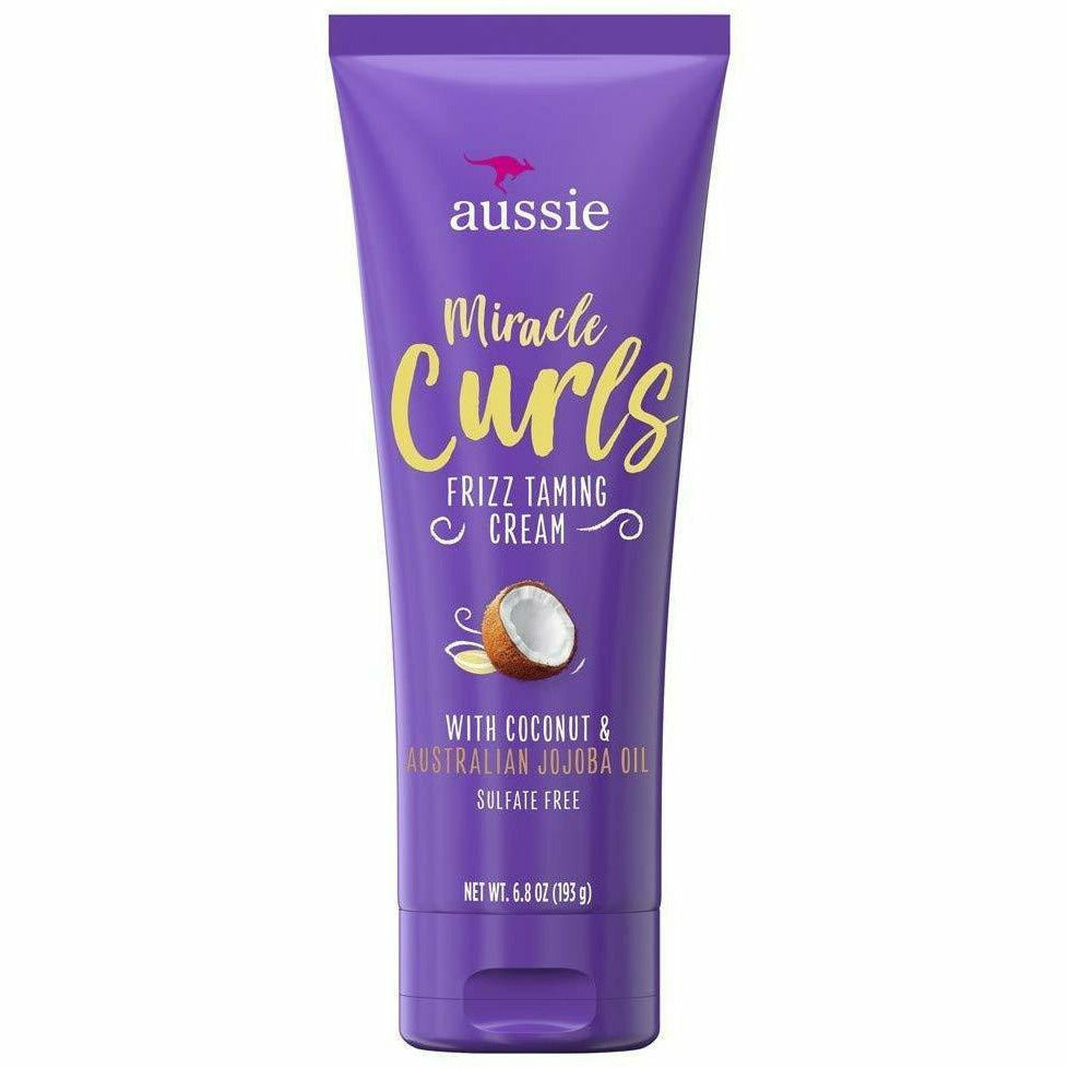 Aussie Miracle Curls Frizz Taming Cream 6.8oz