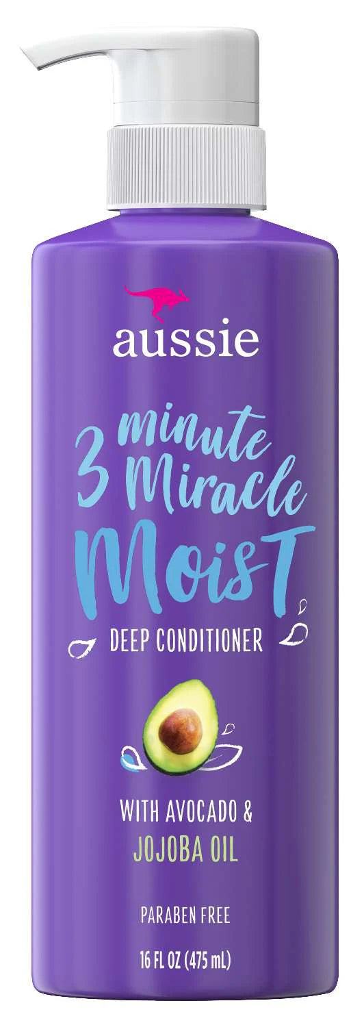 Aussie Miracle Moist 3 Minute Conditioner 16oz