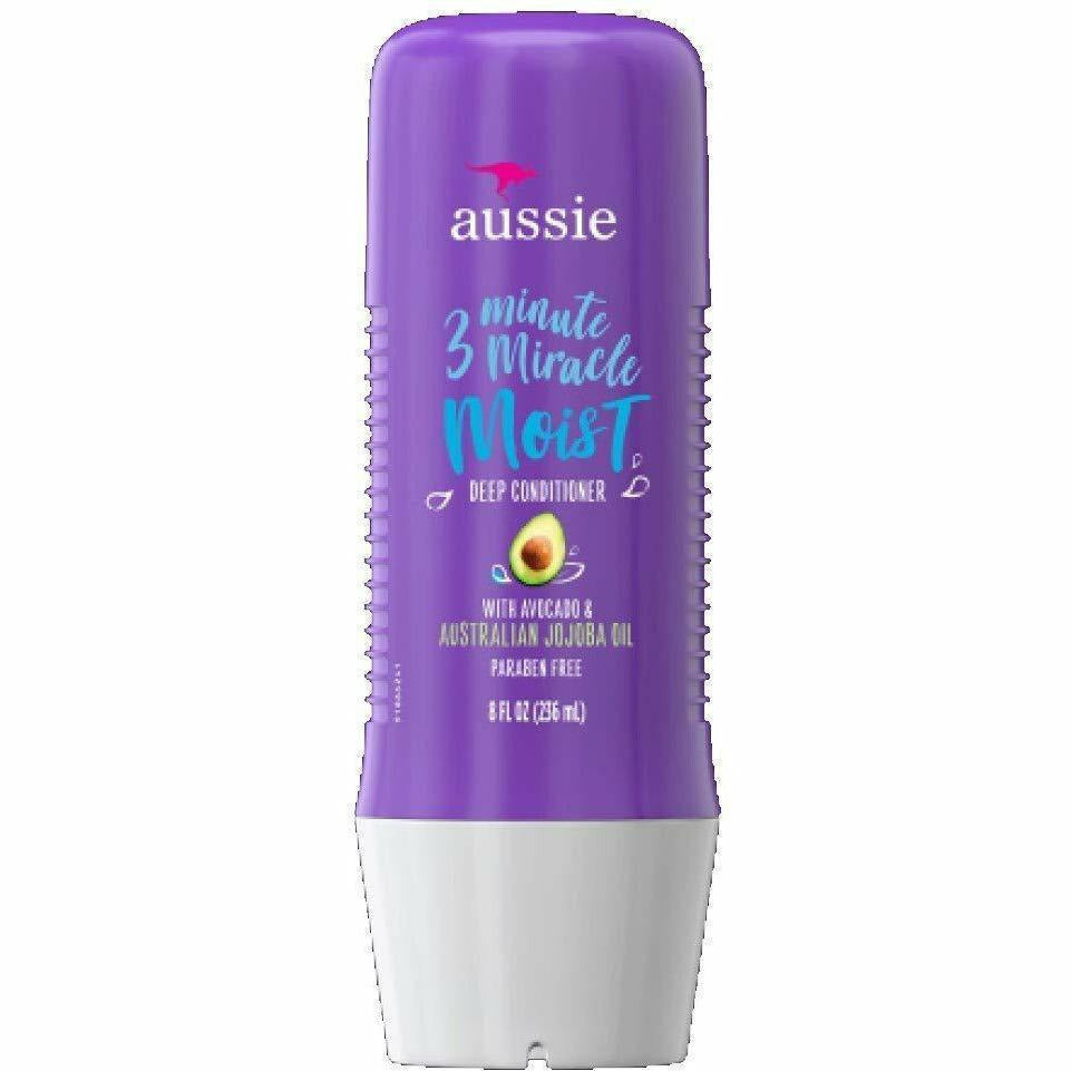 Aussie Miracle Moist 3 Minute Deep Conditioner 8oz