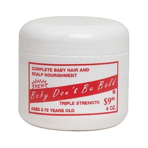 Baby Don't Be Bald Triple Strength Hair & Scalp Nourishment 4oz