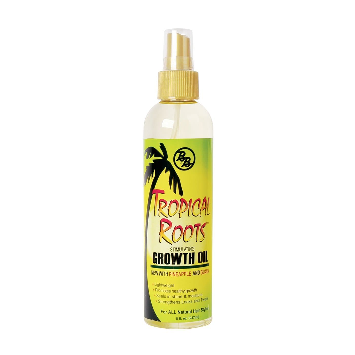 Bronner Bros Tropical Roots Growth Oil Spray 8oz