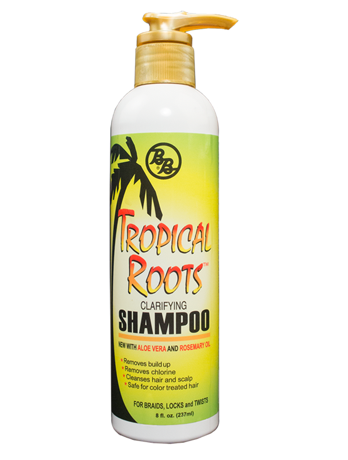 Bronner Bros Tropical Roots Clarifying Shampoo 8oz