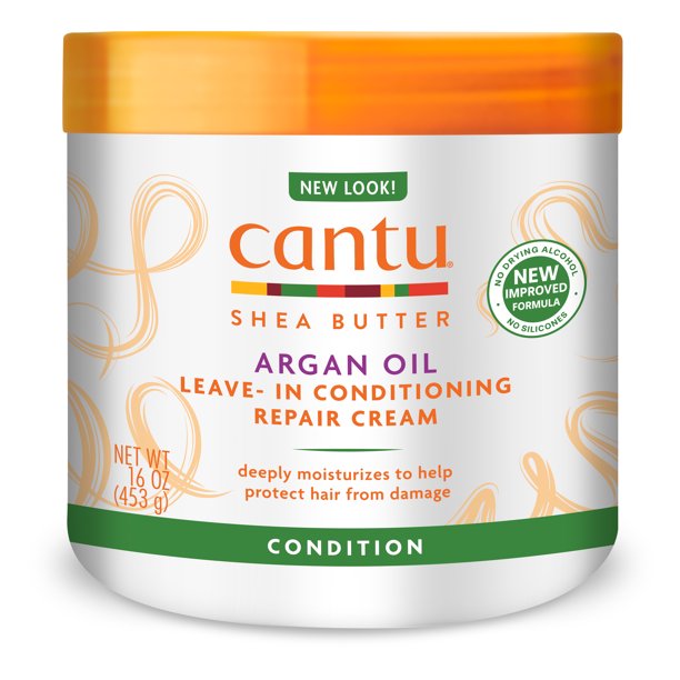 Cantu Argan Oil Leave-In Conditioning Repair Cream 16oz